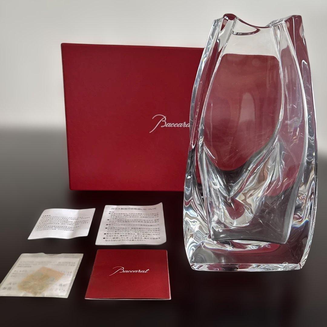 お値下げ　Baccarat バカラ　花瓶　マサイ