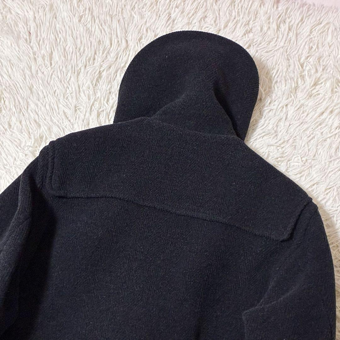 【美品】✨ バーバリー ムーアブルック ヘリンボーン ダッフルコート　L相当