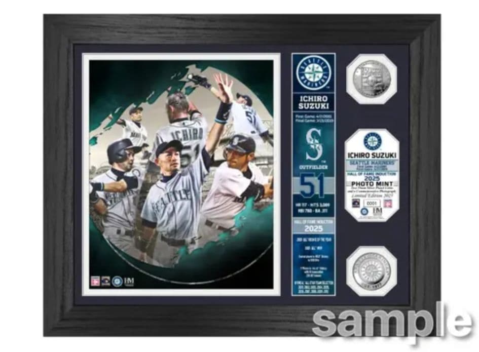 イチロー MLB 殿堂入り記念 ダブルフォトミント 郵便局限定 2025個