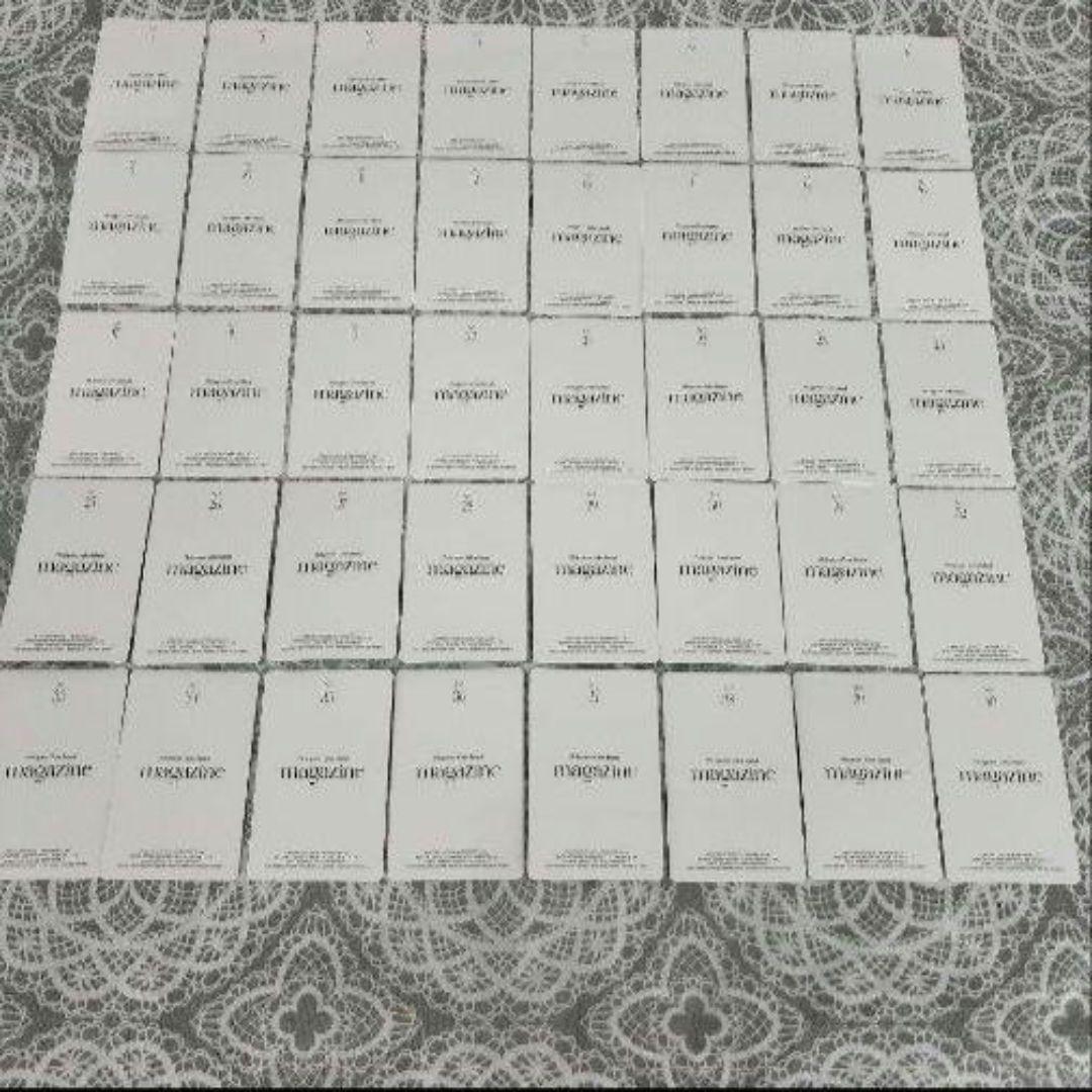 チャウヌ MAGAZINE トレカ 40枚セット