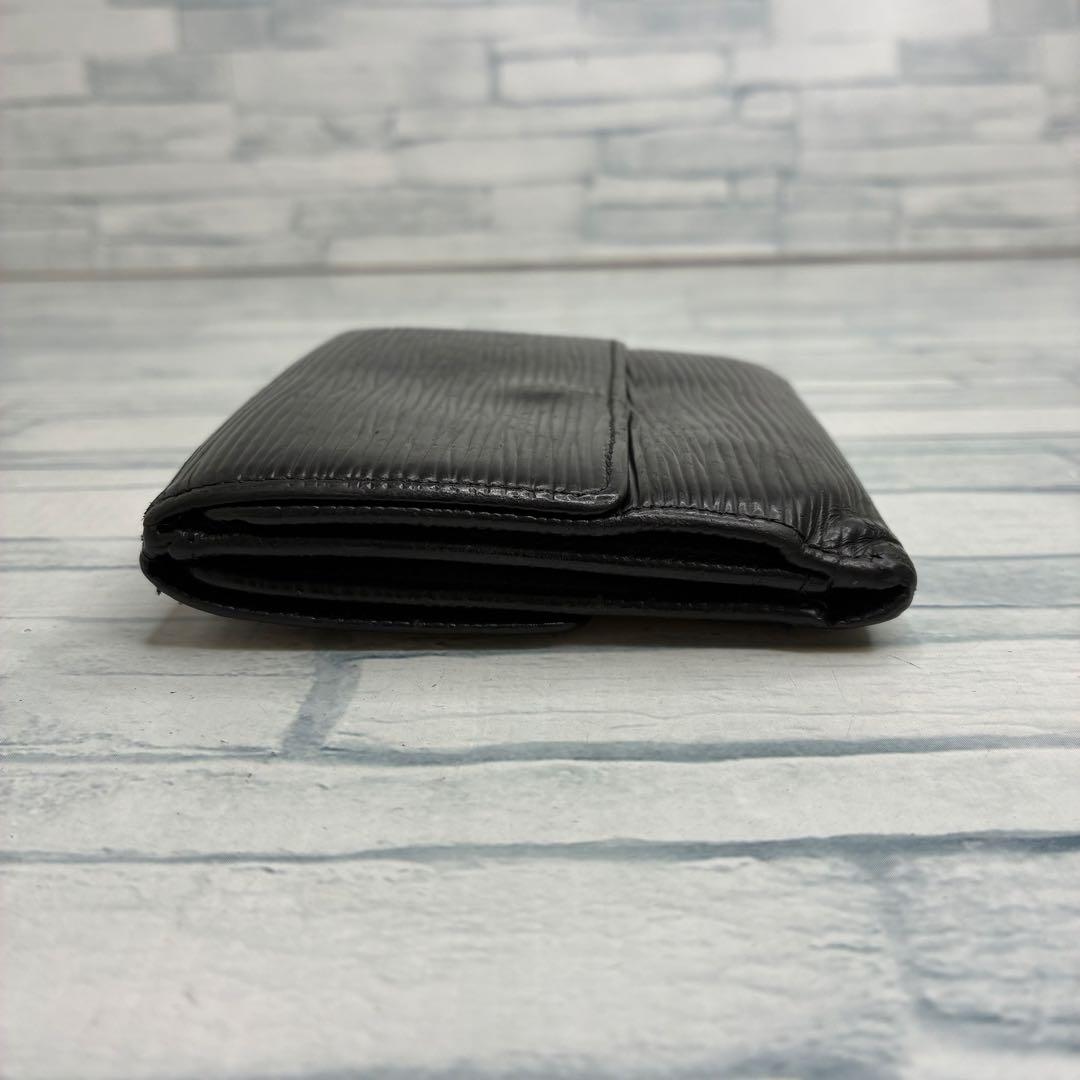 極美品　55 LOUIS VUITTON ルイヴィトン　二つ折り財布　Wホック