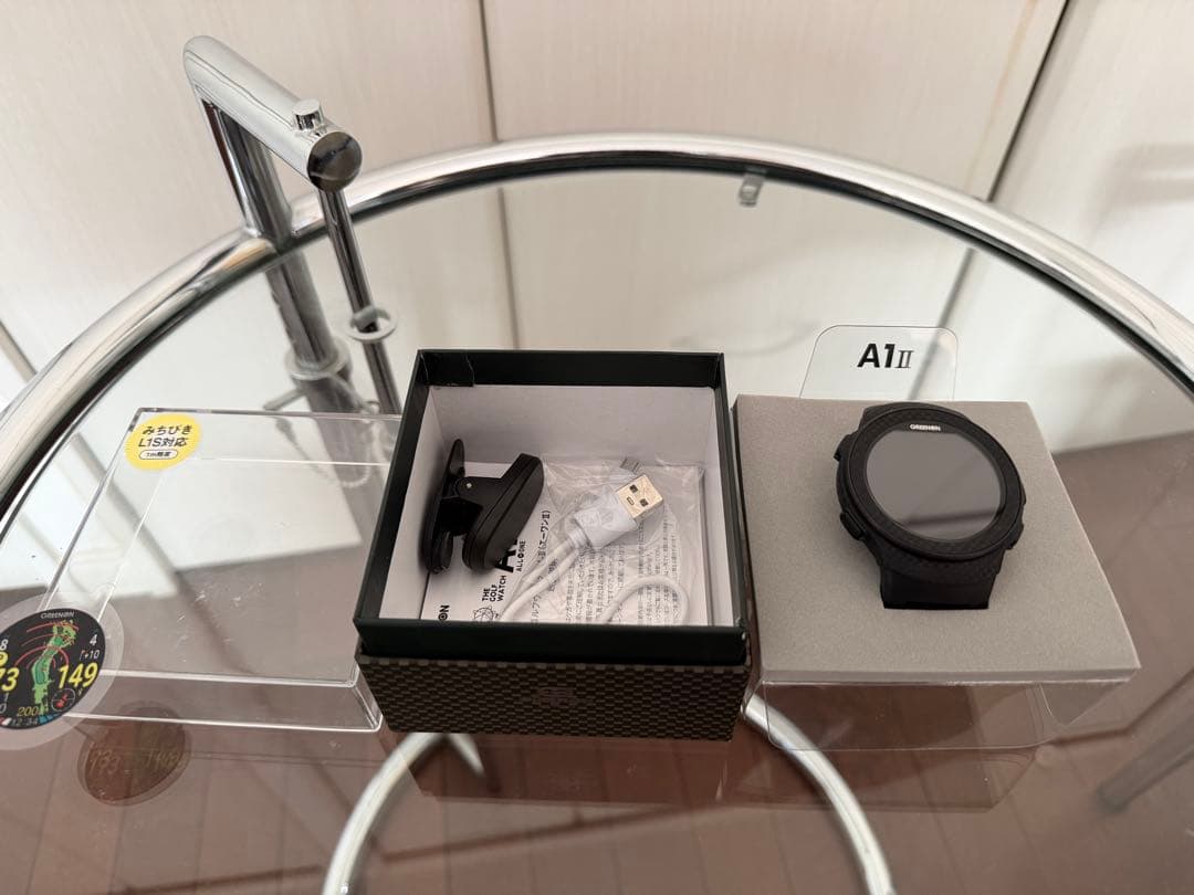 グリーンオン GreenOn A1 II GPSナビ ウォッチ型　美品