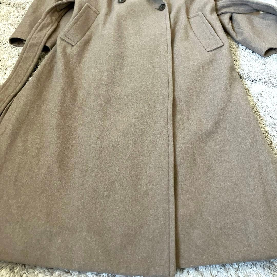 【美品✨】　スローブイエナ　チェスターコート　ロング　リボンベルト　36 S
