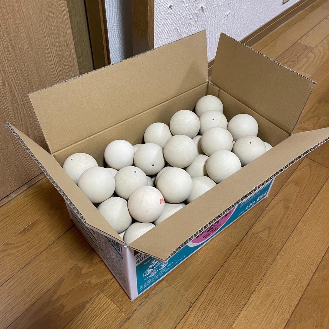 ソフトテニスボール　70球　中古　公式球　状態良し