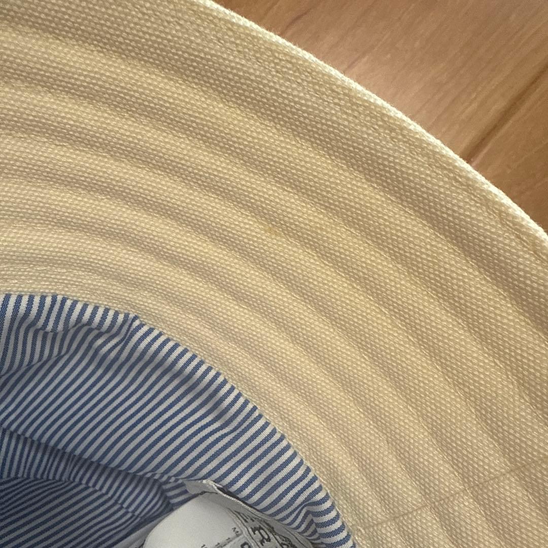 HERMES バケットハット 58cm ホワイト　エルメス