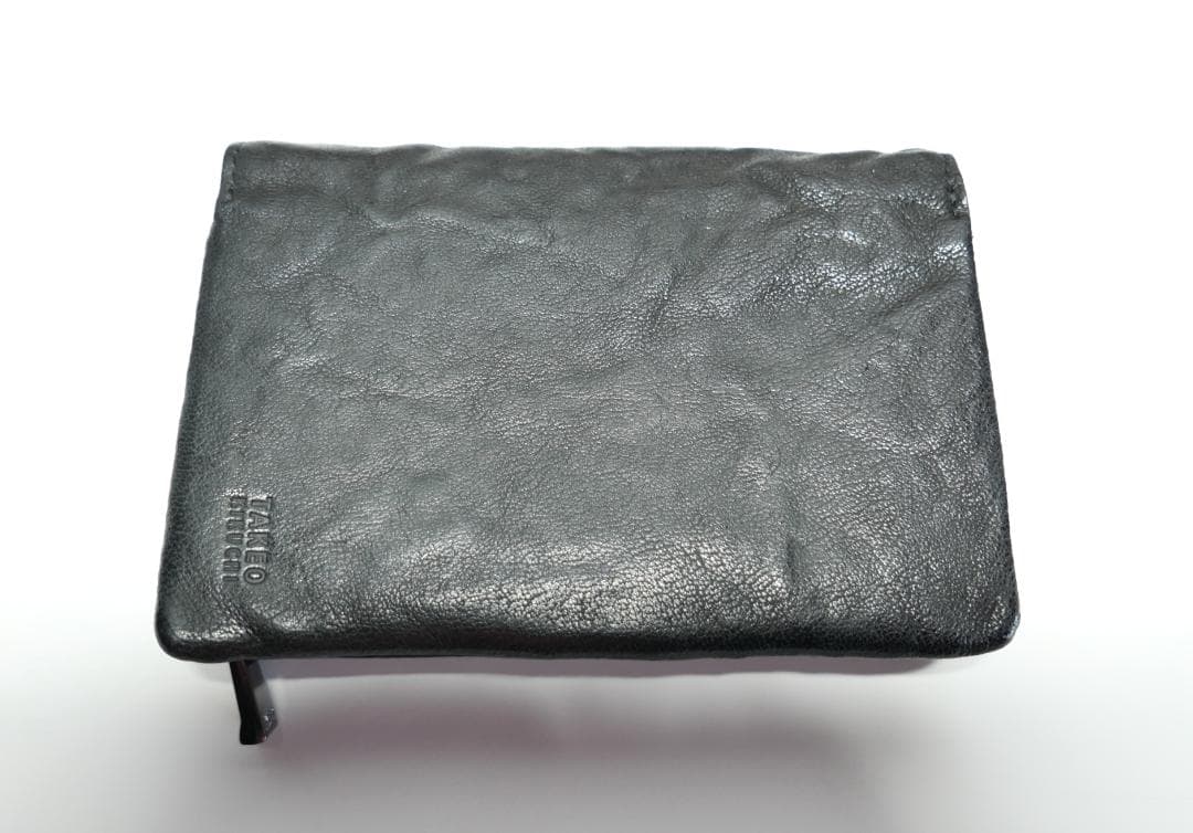 TAKEO KIKUCHI 二つ折り財布 ブラック