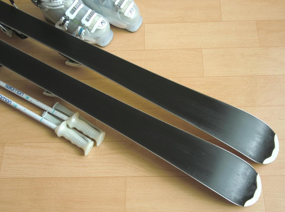 ■■送料無料■サロモン■女性用スキーセット■板151■メンテ付■