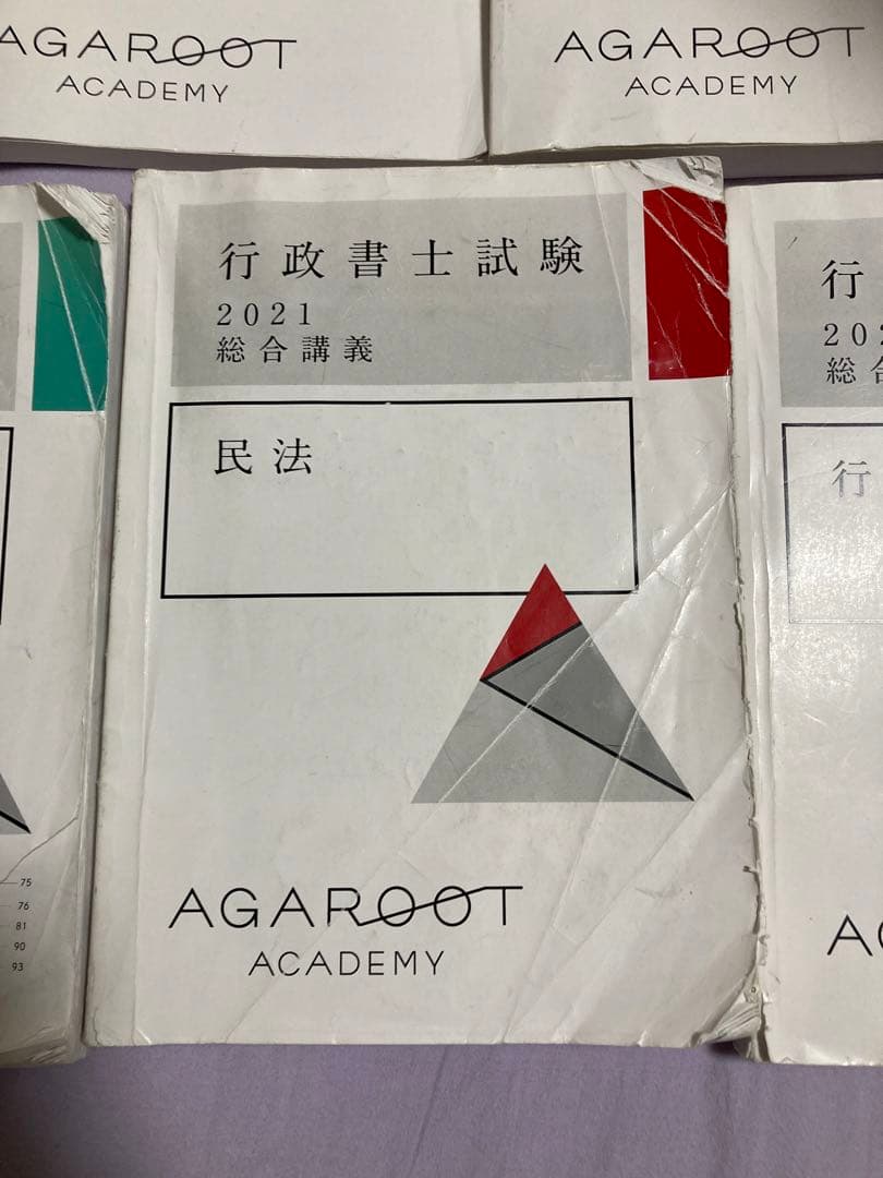 アガルート　2021年　参考書セット