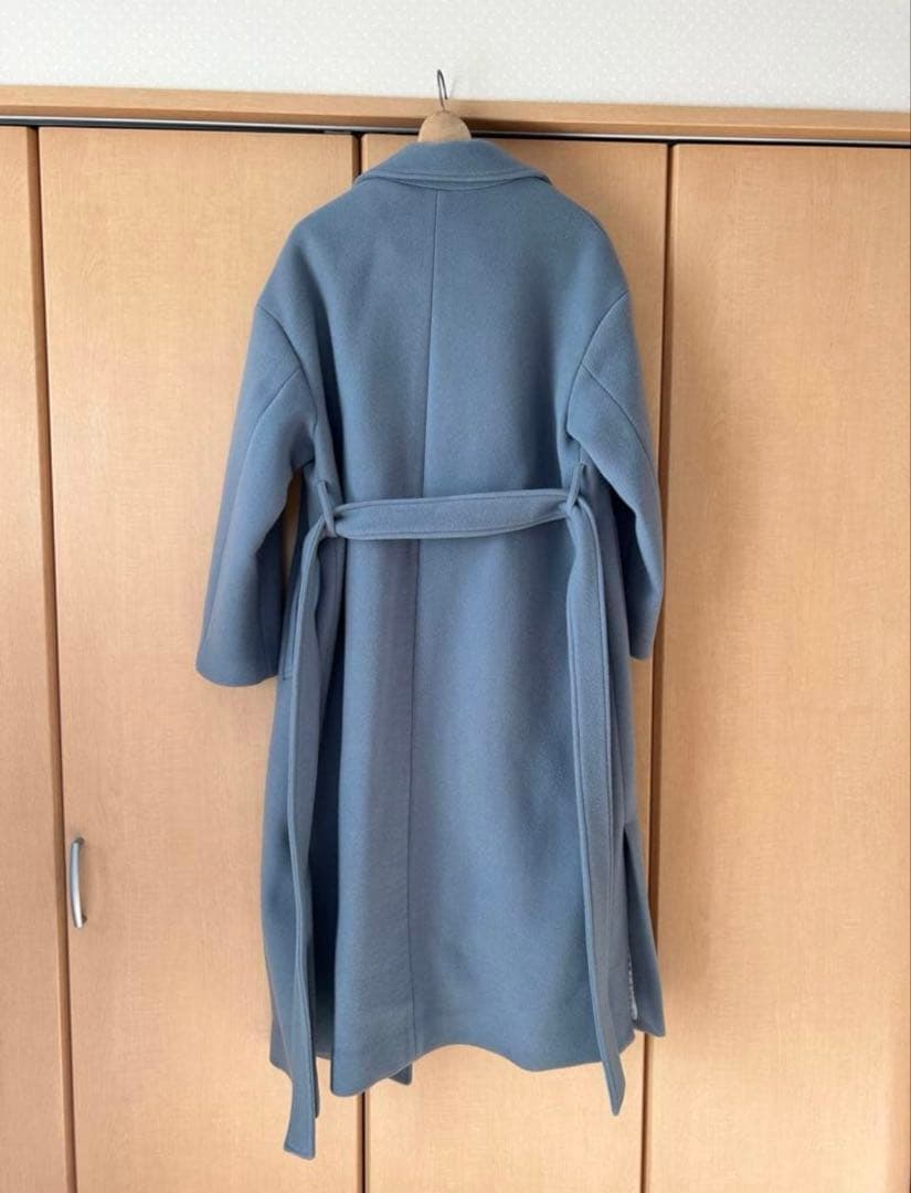 SNIDEL ウエストマークウールコート