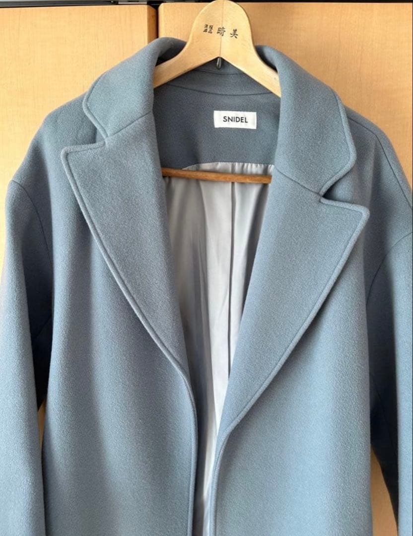 SNIDEL ウエストマークウールコート
