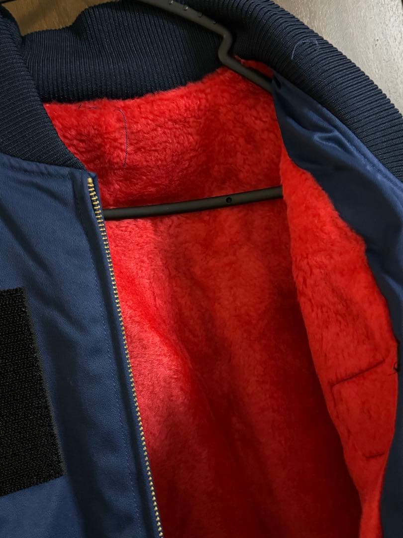 航空自衛隊　60周年　パイロットジャンパー　ベルクロ有り