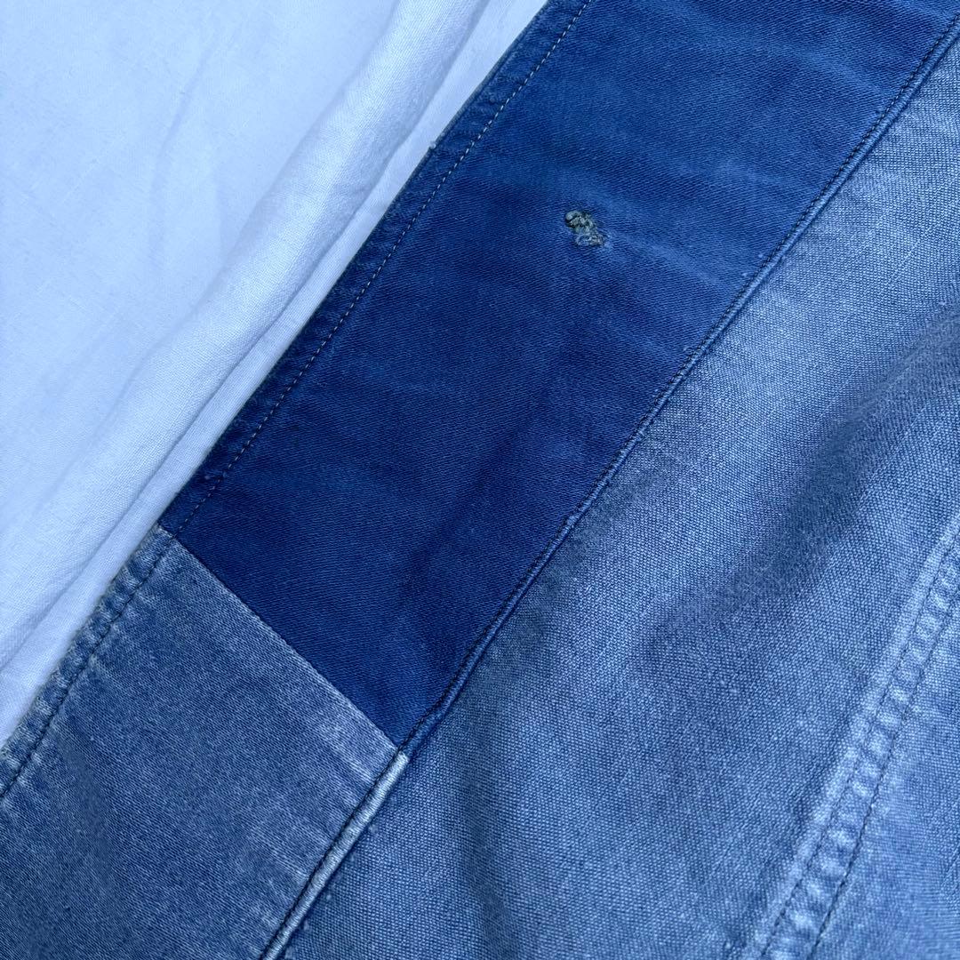 30’s~40’s モールスキン　ワークジャケット　フランス　フレンチワーク