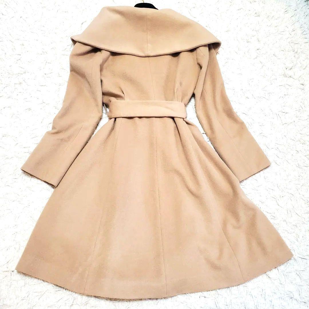 美品 INED カシミア100%ロングコート