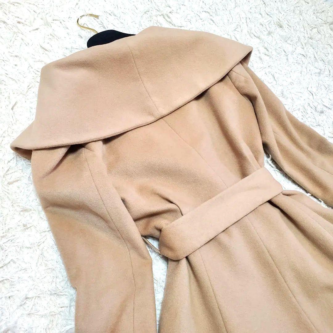 美品 INED カシミア100%ロングコート