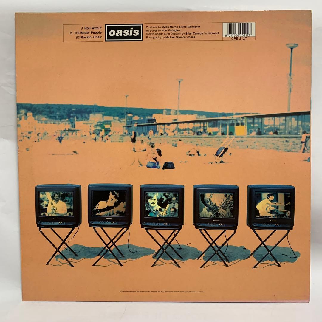 oasis Roll With It レコード