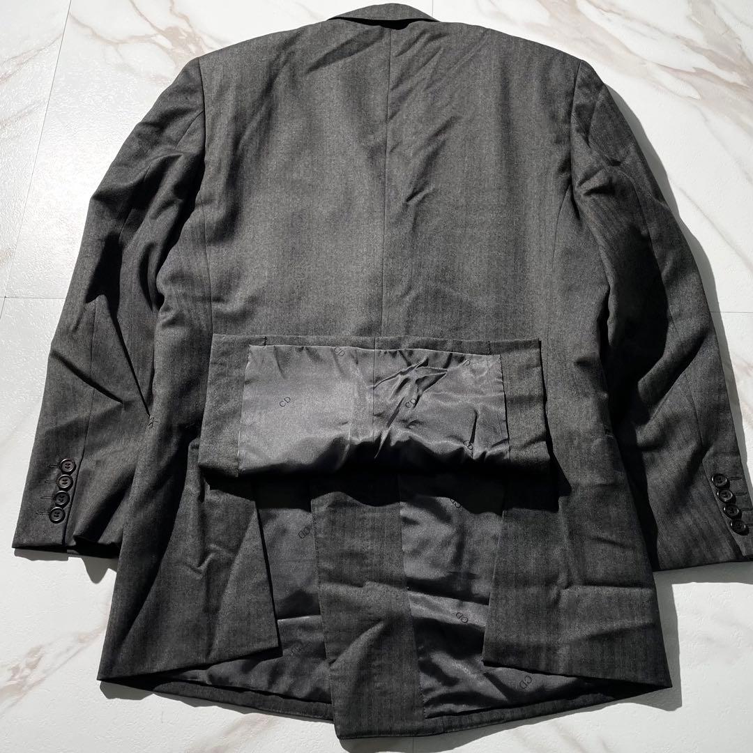 入手困難✨ ディオール スーツ セットアップ ダブルブレスト ヴィンテージ 灰色