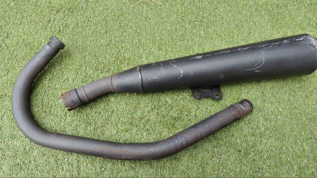 250TR キャブレター車用　ノーマルマフラー