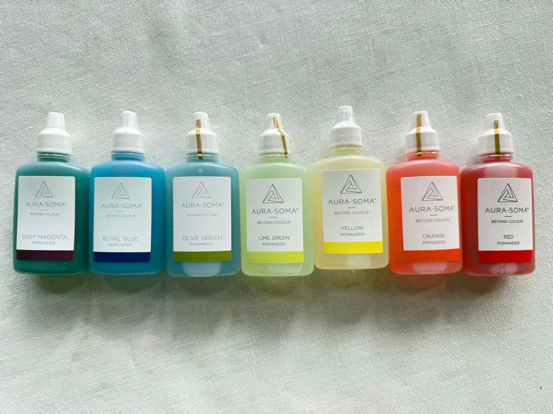 オーラソーマ ポマンダー7本セット