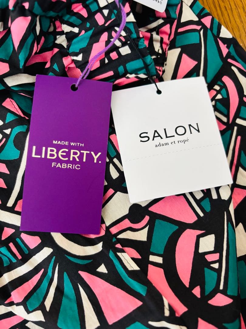 SALON adam et rope リバティーコラボパンツ