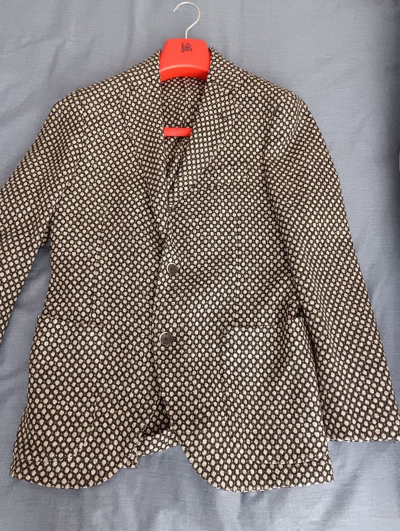 定価26万　三浦知良着用モデル　ジオベルナルド　46　ネイビー　福島ユナイテッド