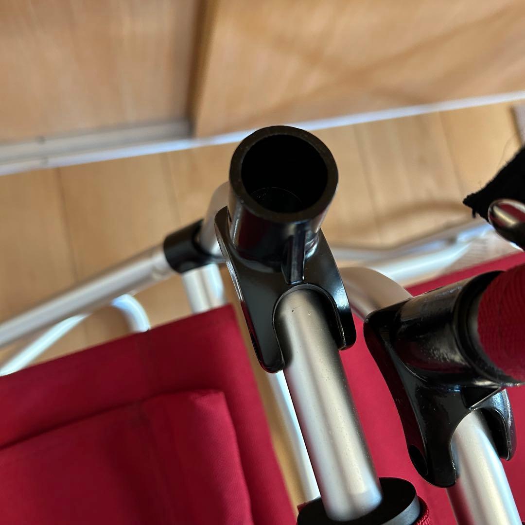  peak スノーピーク　FDフォールディングチェアワイド赤　2脚セット