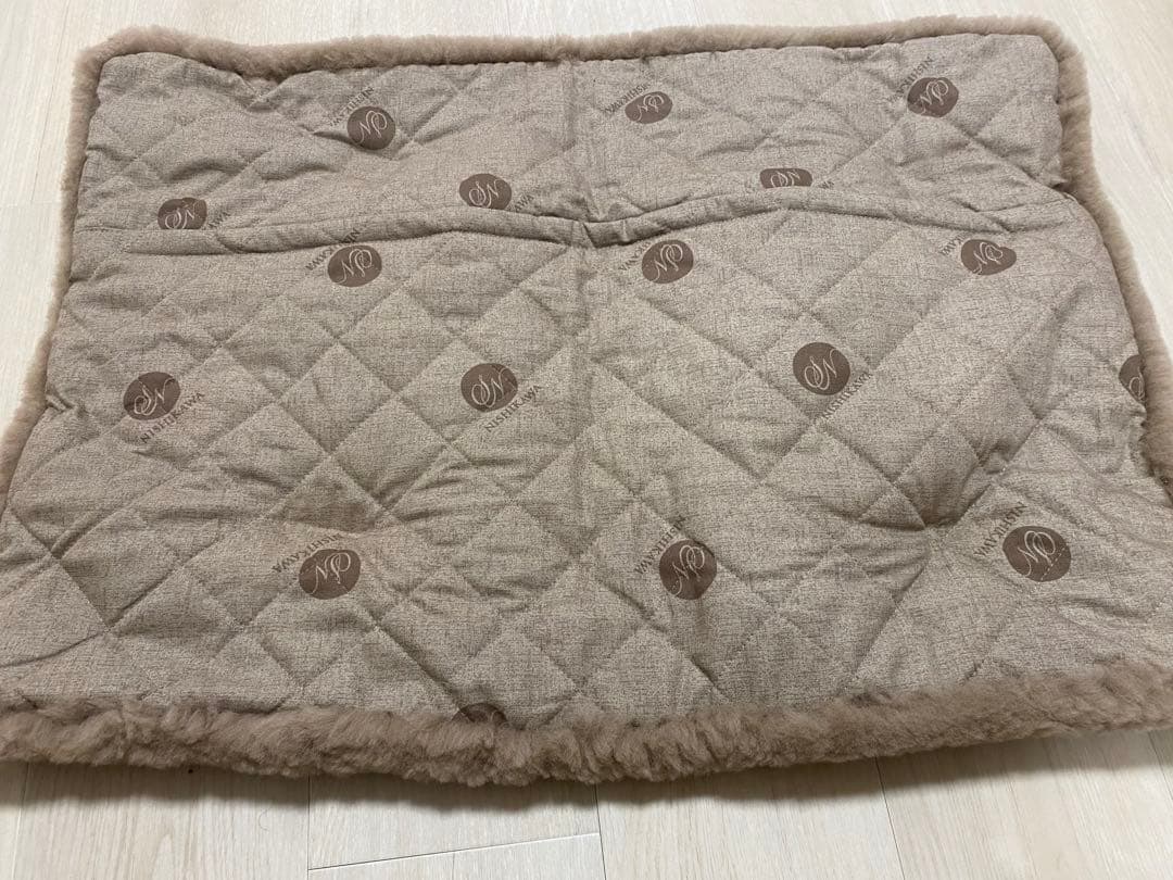 じぶんまくら 布団の西川 高級ムートン枕カバー