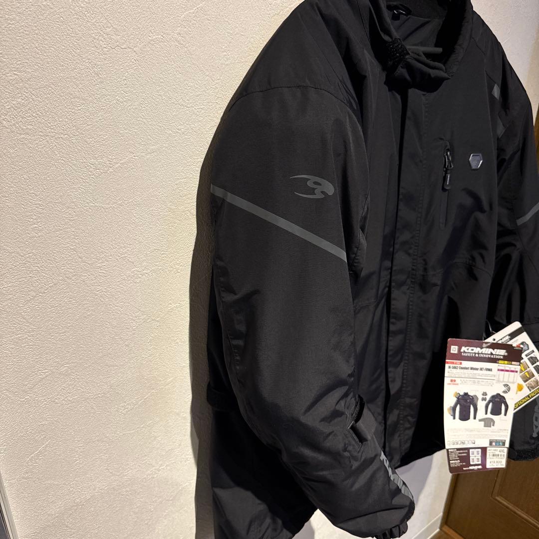 KOMINE 防風 防水 ライディングジャケット JK-5862 4XL