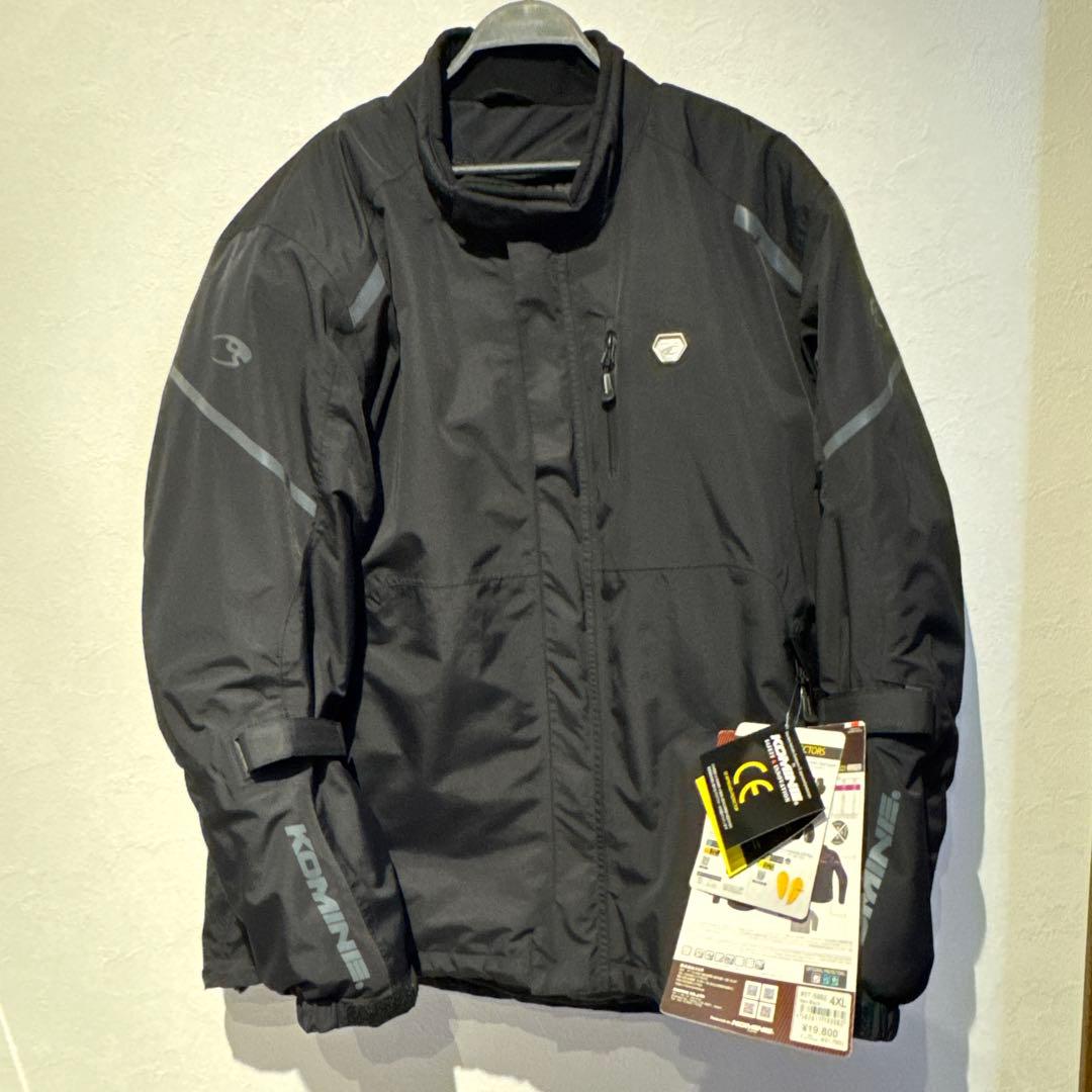 KOMINE 防風 防水 ライディングジャケット JK-5862 4XL