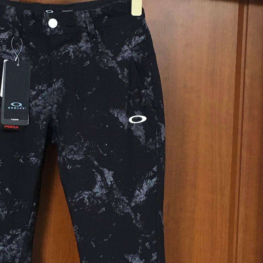 新品　オークリー　ゴルフ　上下　セットアップ　S 女性　黒　OAKLEY スカル