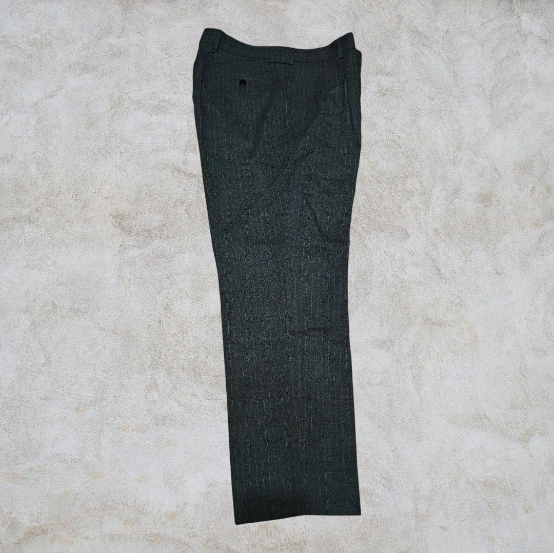 パンツ anytee Officer Pants Flannel Stripe M