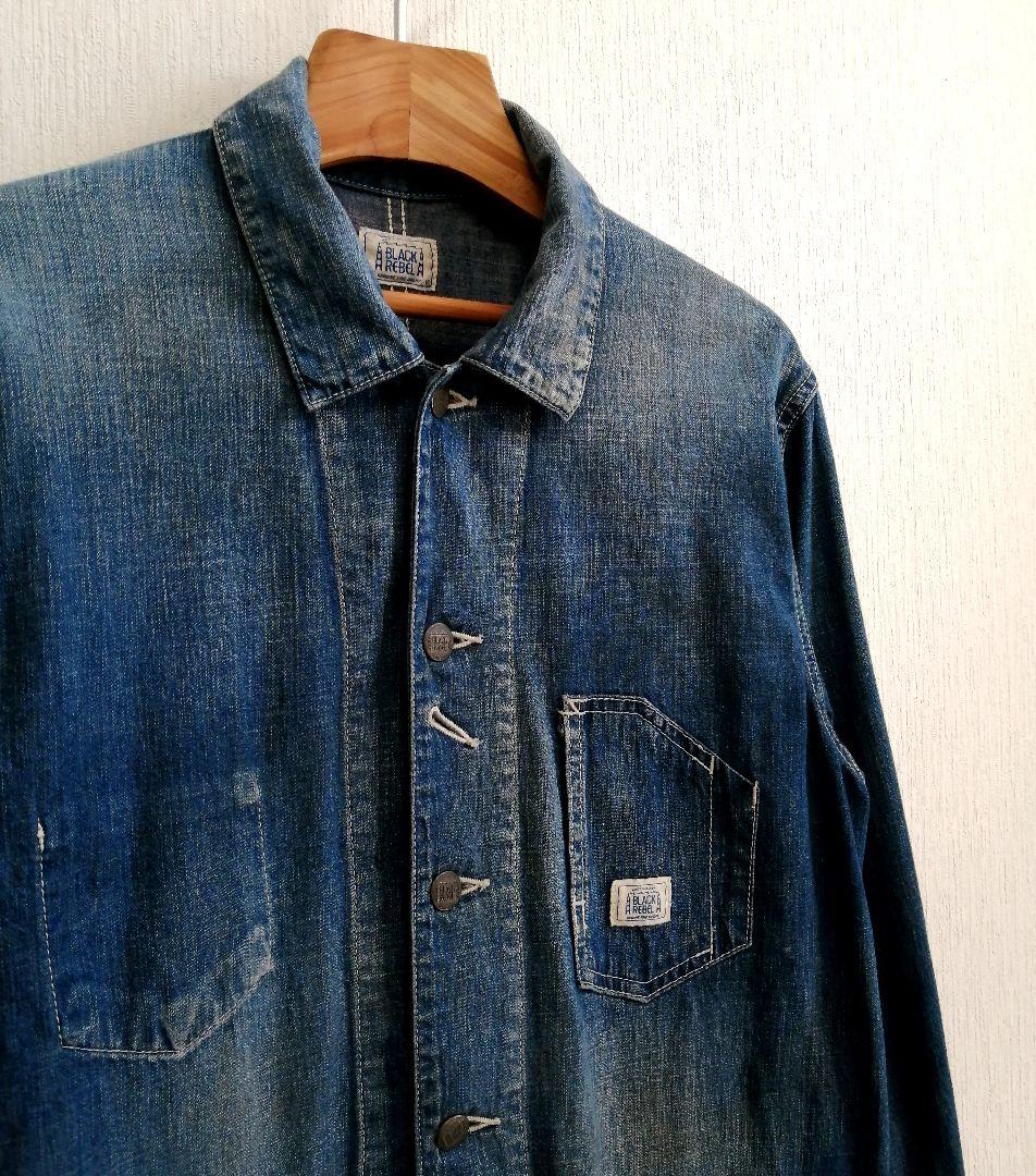 RUDE GALLERY BLACK REBEL　名作 デニム カバーオール