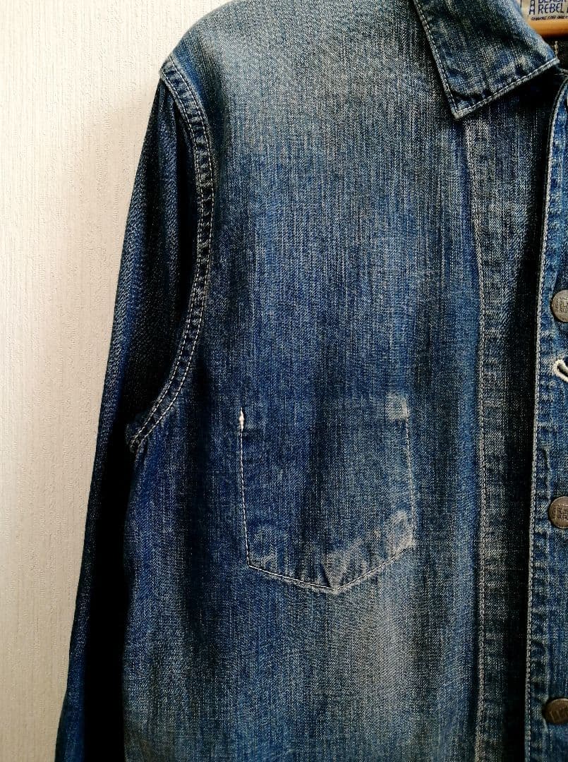 RUDE GALLERY BLACK REBEL　名作 デニム カバーオール