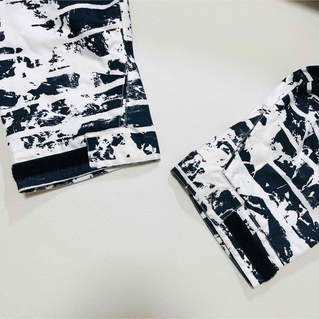 6706 そーすけ　バートン　ジャケット　総柄　ボーダー　スノボウェア