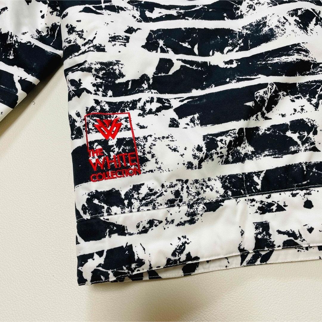 6706 そーすけ　バートン　ジャケット　総柄　ボーダー　スノボウェア