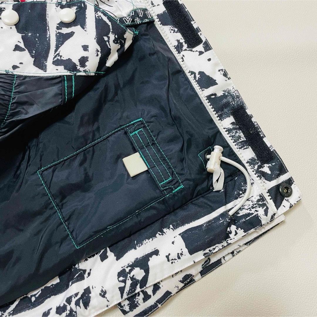 6706 そーすけ　バートン　ジャケット　総柄　ボーダー　スノボウェア