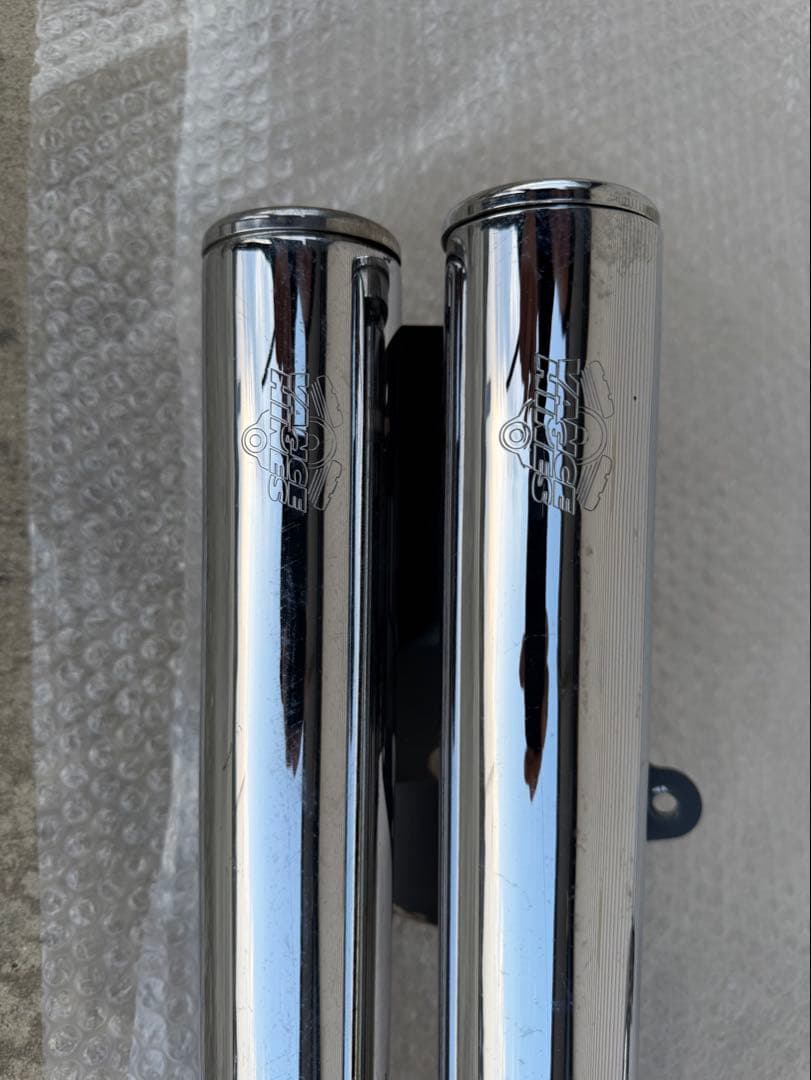 ハーレーマフラー　VANCE&HINES ショートショット スタッガード