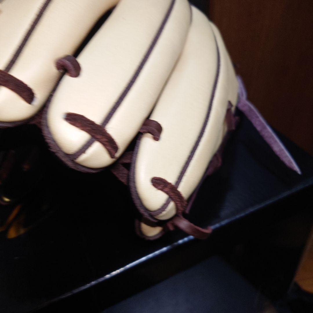 MizunoPro ORDER 軟式グローブ ブロンズ/黒　内野手用　小さめ。