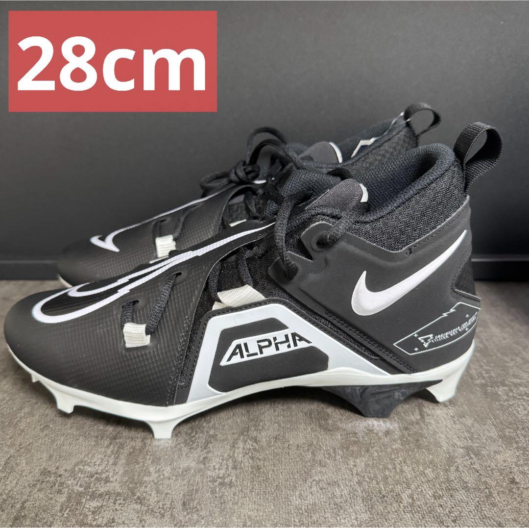 NIKE Alpha アルファ 野球 ポイント スパイク 黒 メナススリー ④
