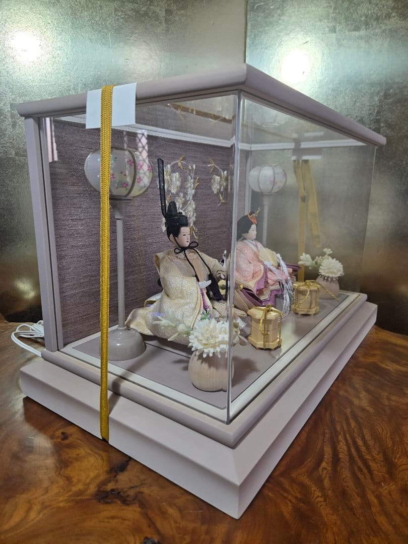 【一点限り】雛人形 ケース飾り　K49