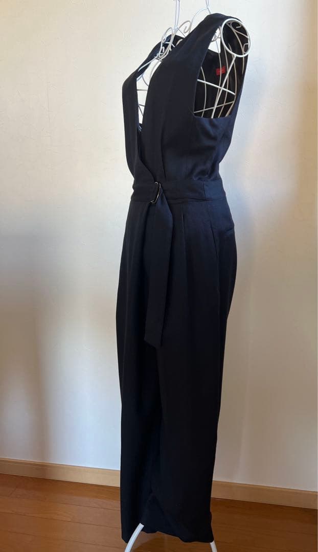 DES PRES デプレ　 ブライトツイード アシンメトリーオールインワン　36