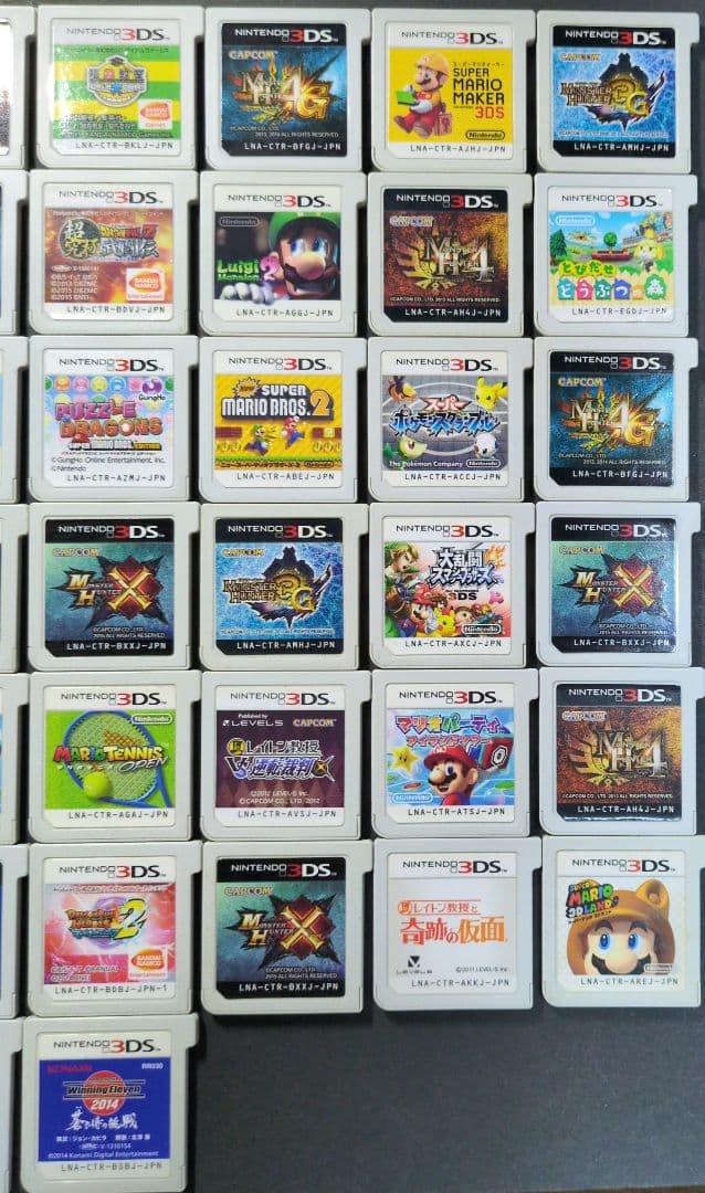 【ソフト単品】3DSソフト　50点セット　まとめ売り②　動作確認済み