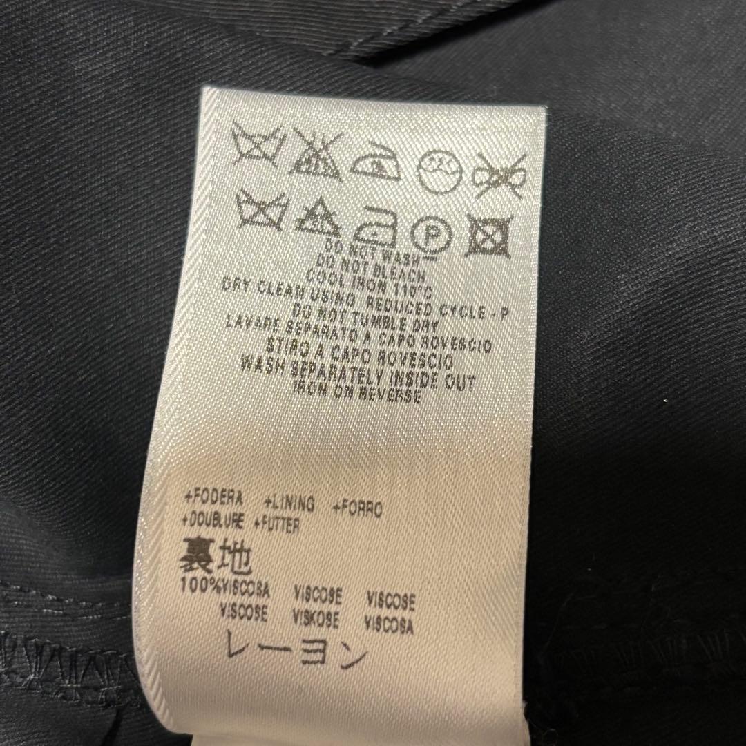 美品 RED VALENTINO トレンチコート レース 切替 L ブラック