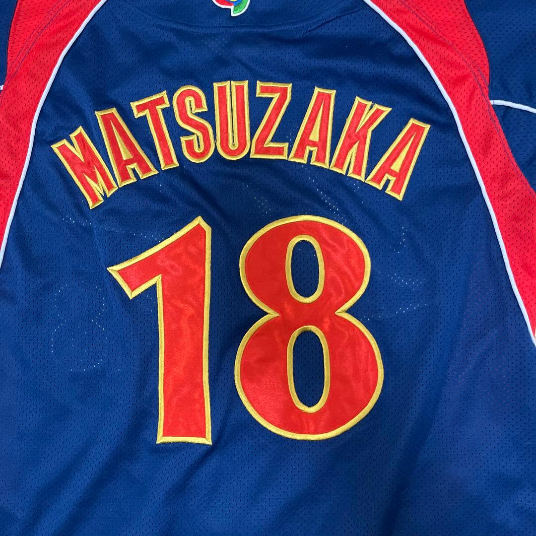 侍ジャパン　松坂大輔　刺繍ユニフォーム