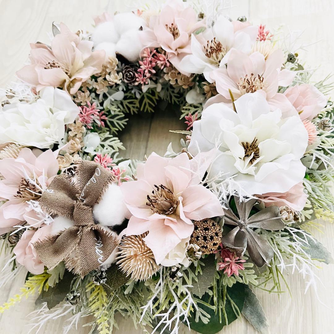 苺のケーキ おまとめ2点 ローズリース、 クリスマスローズリース