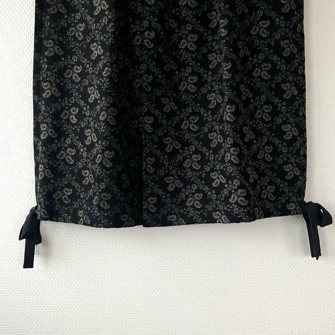 tricot COMME des GARCONS 花柄　スカート　ウールスカート