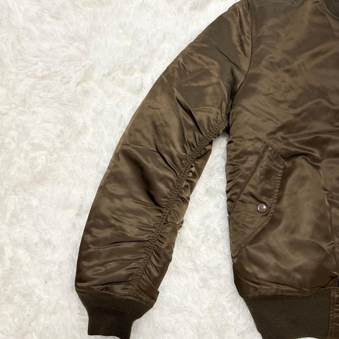 ✨希少色✨ アルファインダストリーズ MA-1 フライトジャケット ブラウン