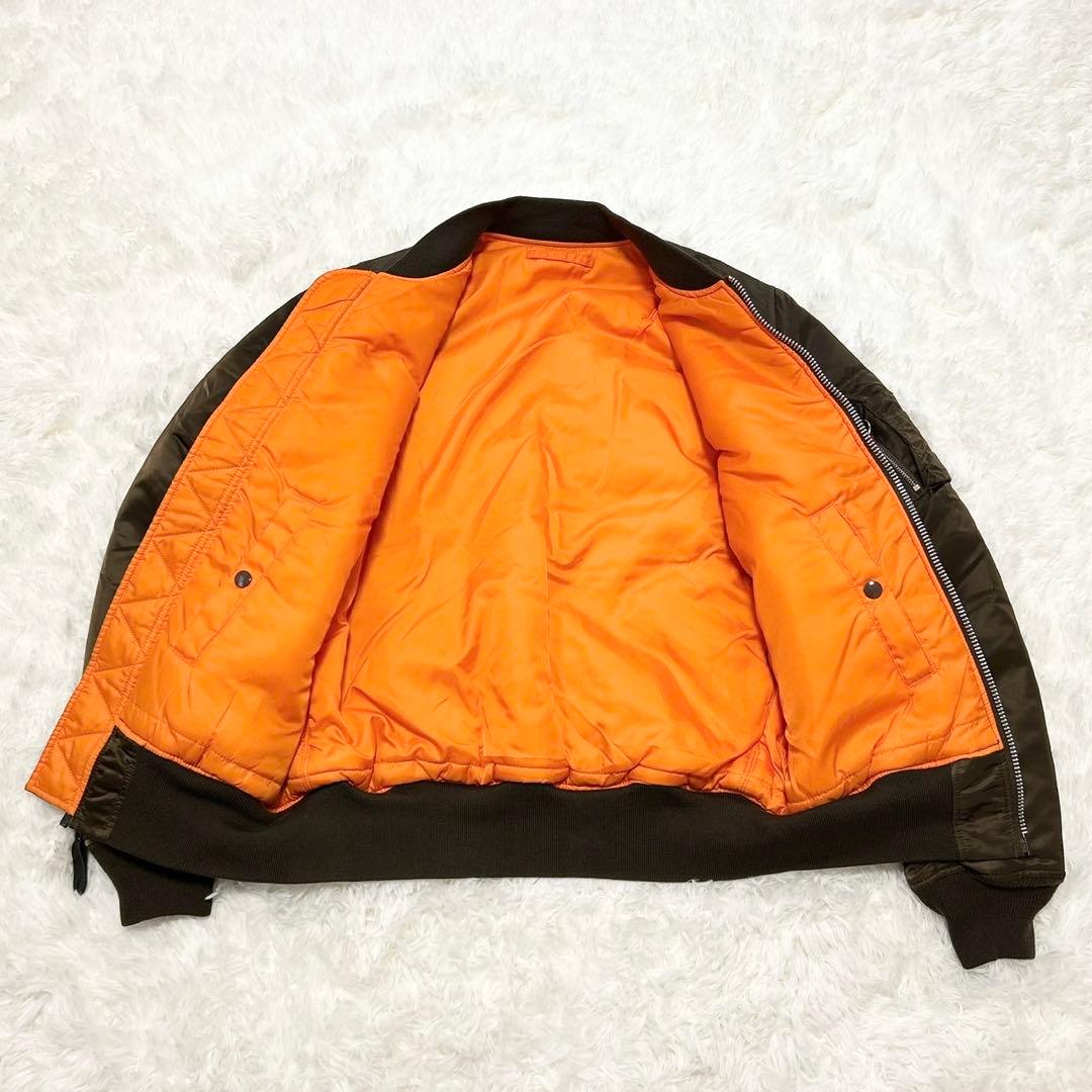 ✨希少色✨ アルファインダストリーズ MA-1 フライトジャケット ブラウン