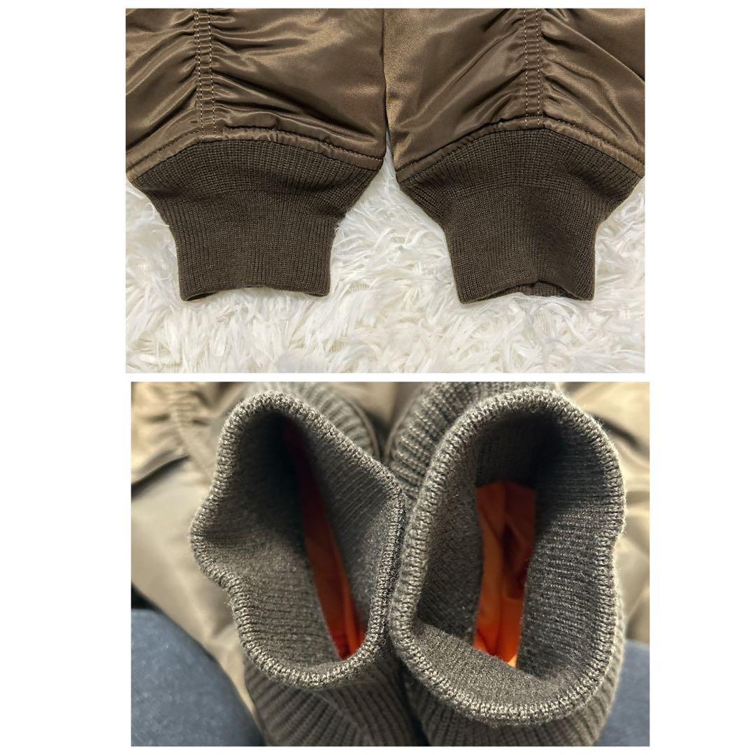 ✨希少色✨ アルファインダストリーズ MA-1 フライトジャケット ブラウン