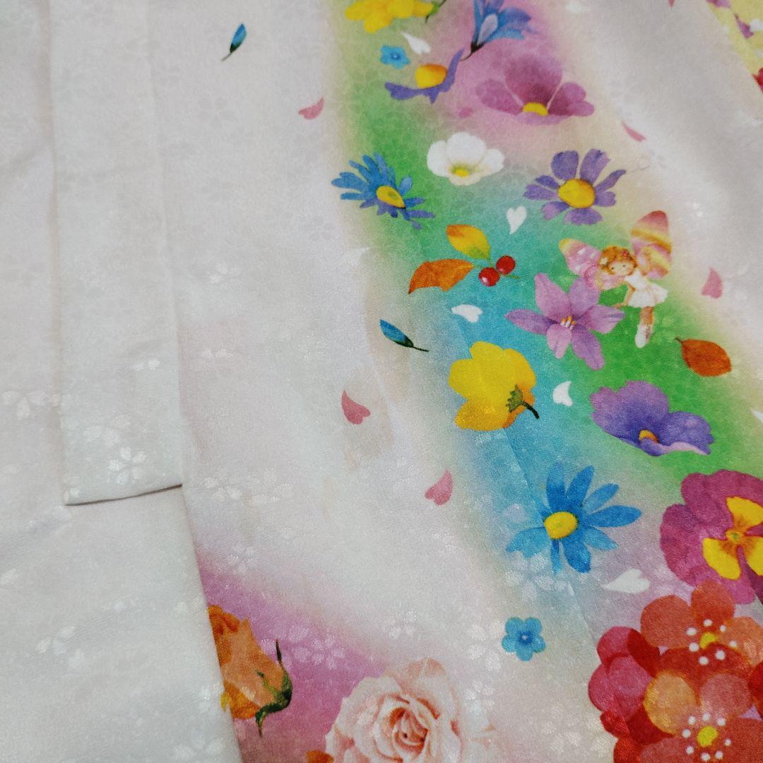 七五三 7歳 永田萌 Moe ブランド 着物 作り帯 バッグ 草履 小物セット