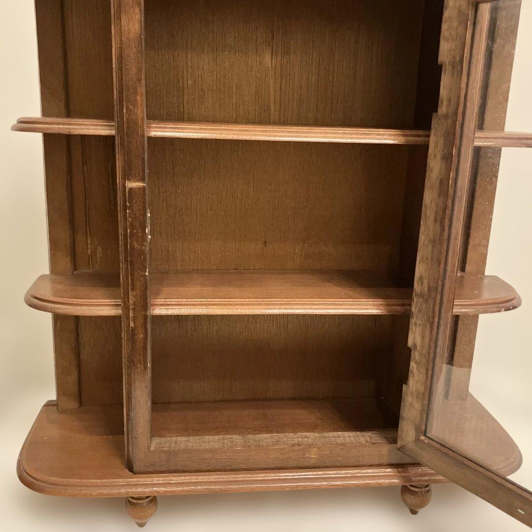 木製ガラスケース ディスプレイキャビネット